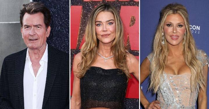 Denise Richards' Ex Aaron Phypers Entangles Charlie Sheen and Brandi Glanville in Messy Divorce Drama