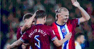 Haaland marcó 5 goles en la aplastante victoria de Noruega 11-1 ante Moldavia por las Eliminatorias Europeas rumbo al Mundial 2026