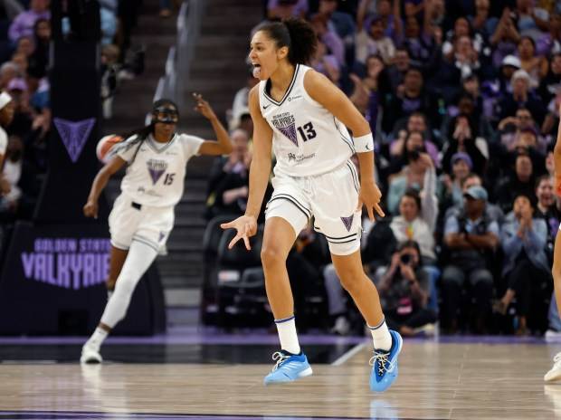 Valkyries’ Janelle Salaün named to WNBA’s All