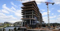 Luxury hotel near SoFi Stadium to be completed on time despite challenges, builder says