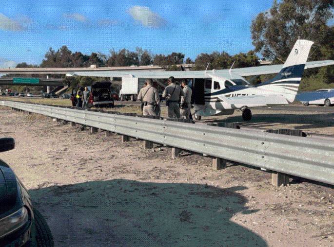 Small plane makes emergency landing on I