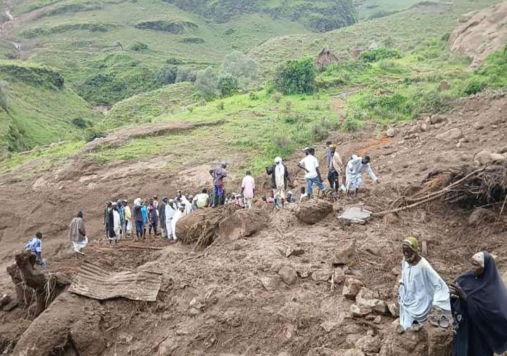 Sudán: trágico deslave arrasó un pueblo y dejó un saldo de más de 1000 muertos y un solo sobreviviente