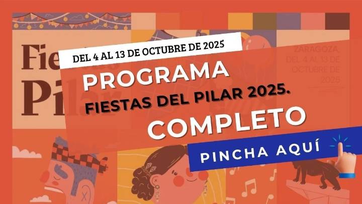 Programa de las Fiestas del Pilar 2025