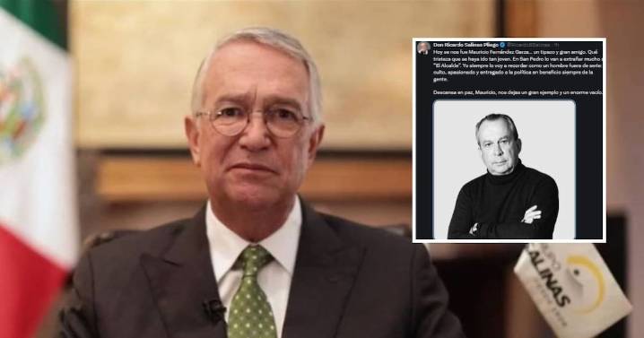 Salinas Pliego lamenta la muerte de Mauricio Fernández Garza, alcalde con licencia de San Pedro