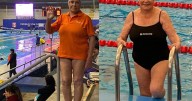 Eliana Busch, la nadadora chilena de 91 años que batió 3 récords sudamericanos y ganó 5 oros en Perú