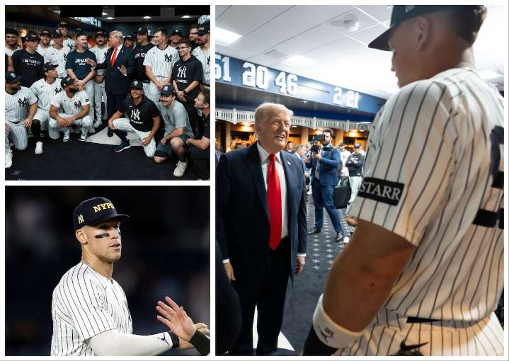 Yankees reflect on ‘surreal day’ with Trump visiting on anniversary of Sept. 11