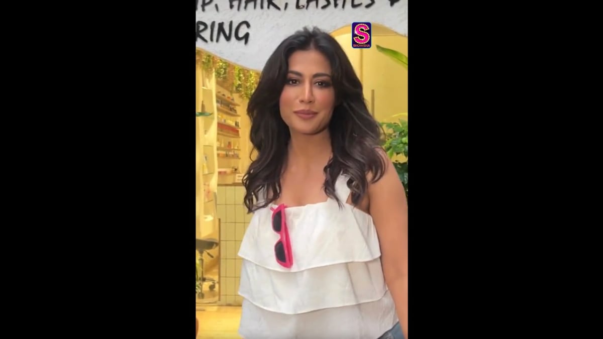 Chitrangada Singh keeps it glam yet effortless in her casual outing fit.