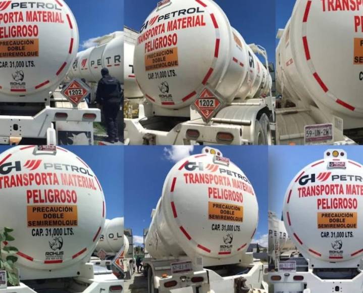 Aseguran pipas robadas y droga en Hidalgo