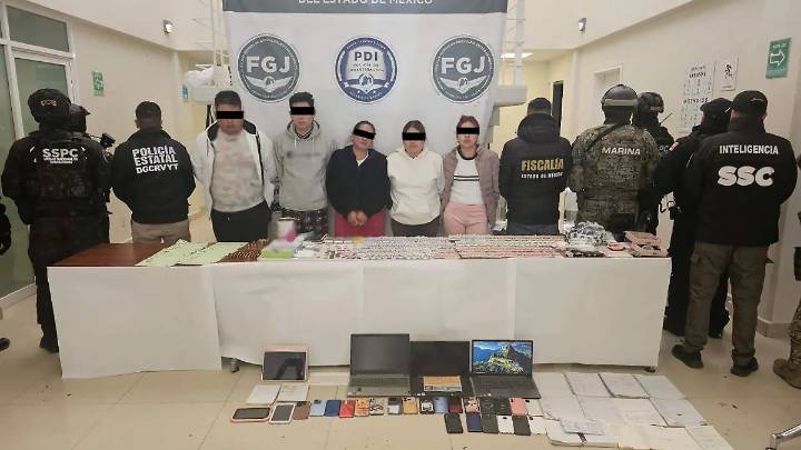 Detienen a Los Bonitos en Acolman; les atribuyen extorsión y homicidios