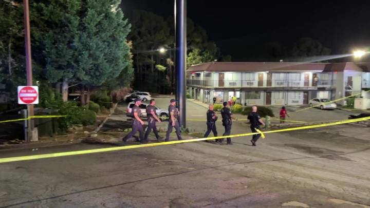 Young child shot at Cobb County motel off Windy Hill Road