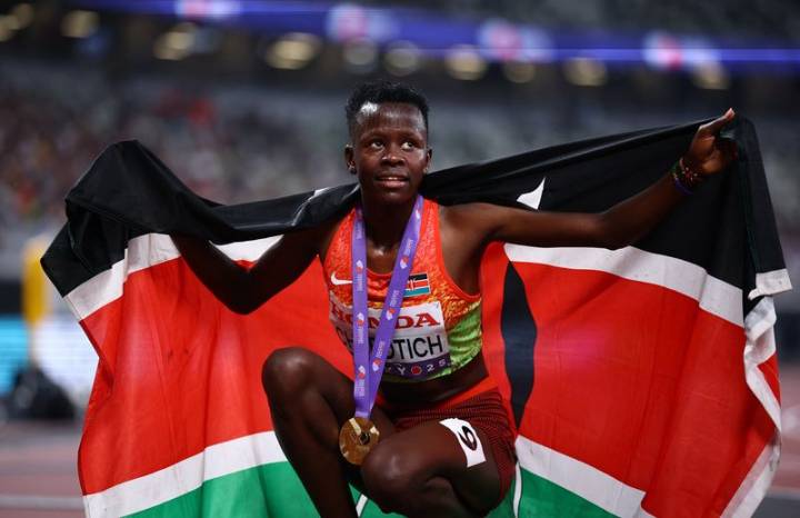 Athletics-Cherotich overhauls Yavi to take women's 3,000m steeplechase gold