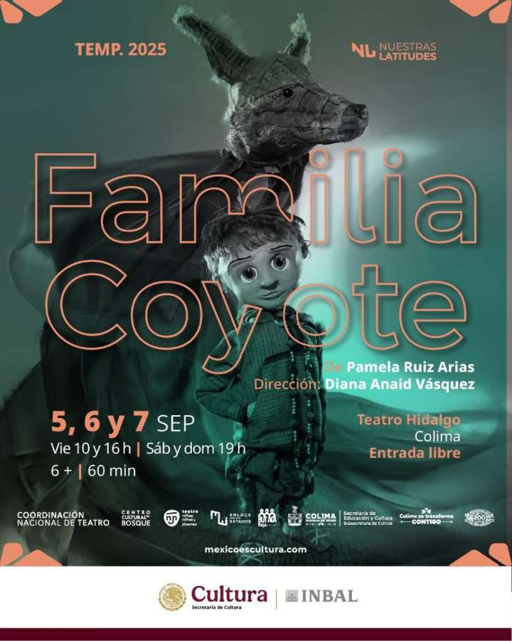 Cultura Colima e INBAL invitan a la temporada teatral 2025 ‘Nuestras Latitudes’