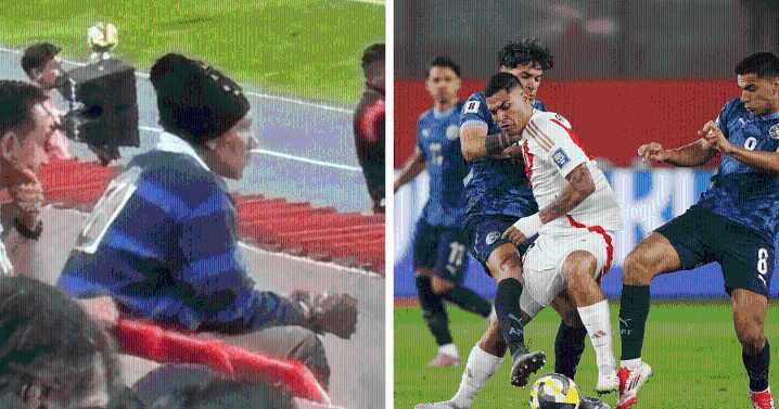 Filtran desoladora imagen de Paolo Guerrero en el Estadio Nacional durante la derrota de la selección Peruana ante Paraguay
