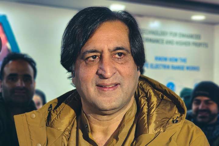 Sajad Lone Alleges GMC Handwara Funds Diverted to Udhampur
