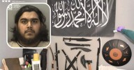 First image of Birmingham TikToker who had terrorist bomb-making video and wall of weapons at home