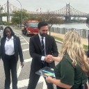 Which mayoral candidates have an NYPD security detail?