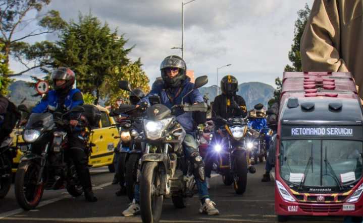Manifestaciones hoy 16 de septiembre 2025 en Bogotá: vías bloqueadas y Transmilenio