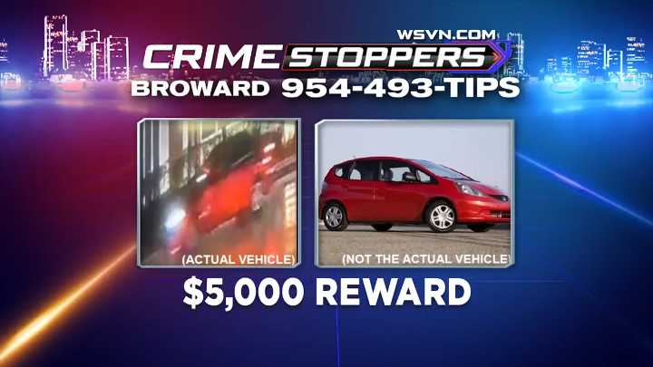 Authorities release image of vehicle believed to be involved in Deerfield Beach hit