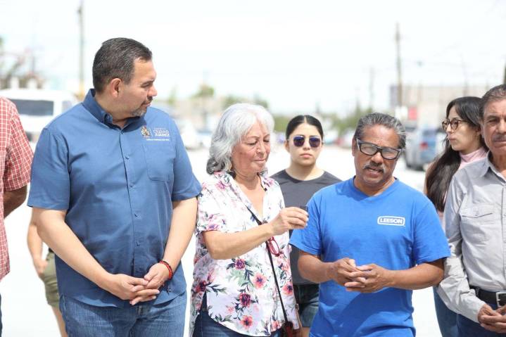 Pavimentan con SUMA la calle Kenia en la Ampliación Aeropuerto