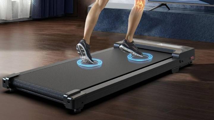 Prepárate para entrenar en casa con esta cinta de correr plegable que podrás guardar donde quieras y está por menos de 80 euros