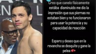 Julio César Chávez Jr critica al 'Canelo' tras perder con Crawford y pide revancha