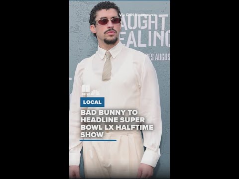 Bad Bunny to headline Super Bowl Halftime Show