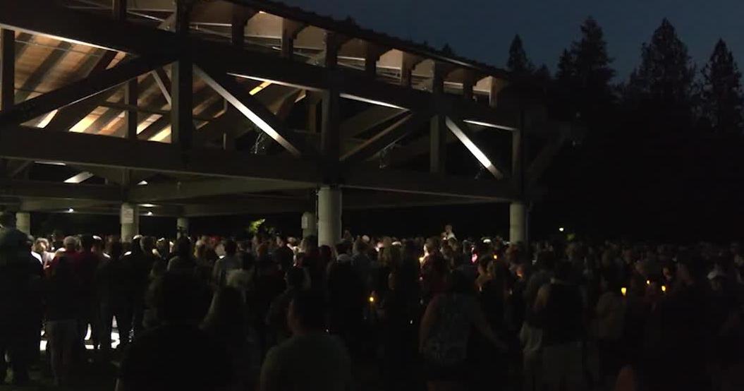 Coeur d'Alene community honors Charlie Kirk with vigil at McEuen Park