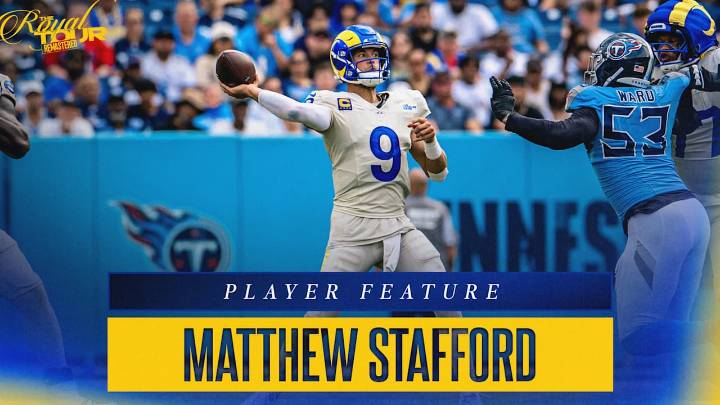 Feature: Matthew Stafford's poise and confidence a staple of Rams' early