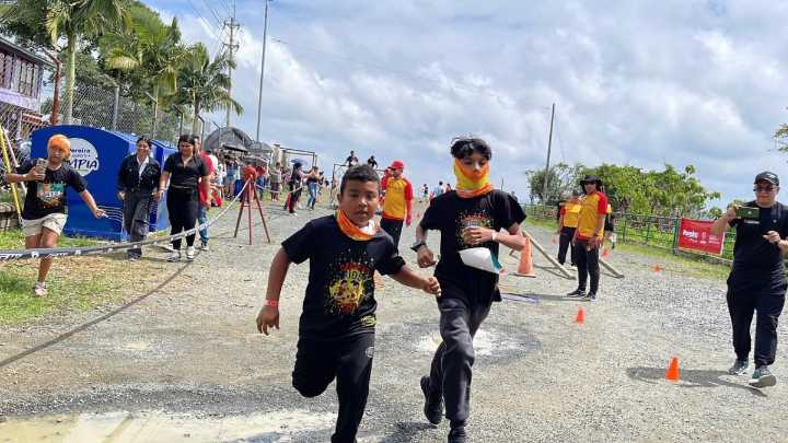 En Pereira el Desafío Kids reunió a más de 75 niños en una jornada deportiva y comunitaria