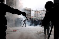 Una huelga general por Gaza bloquea Italia y desata una batalla campal con la policía en la estación de Milán