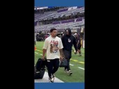 Falcons arrive in Minneapolis for Sunday Night Football