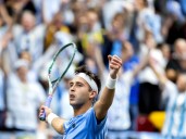 Copa Davis: Etcheverry y Cerúndolo dibujaron un viernes perfecto para que Argentina le gane a Países Bajos 2