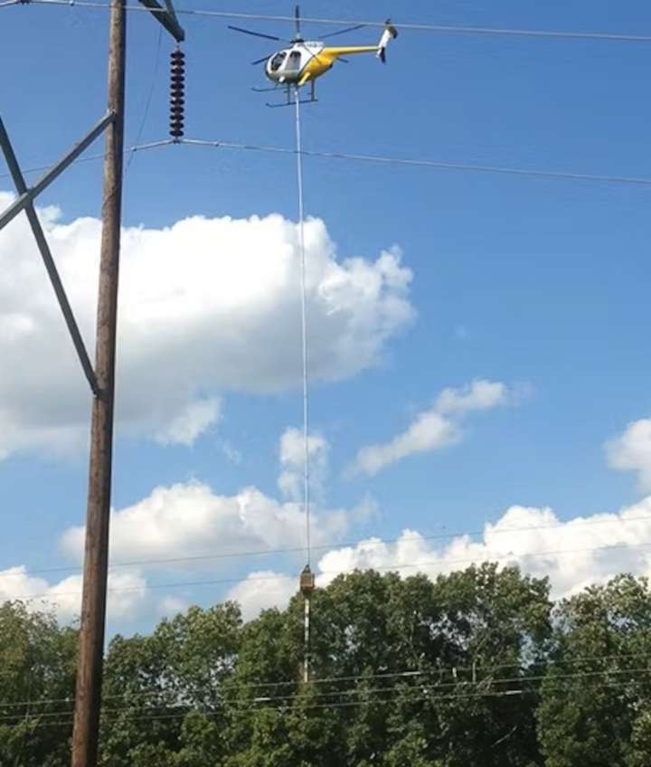 FirstEnergy deploys low-flying helicopters to trim trees along power lines in Northeast Ohio