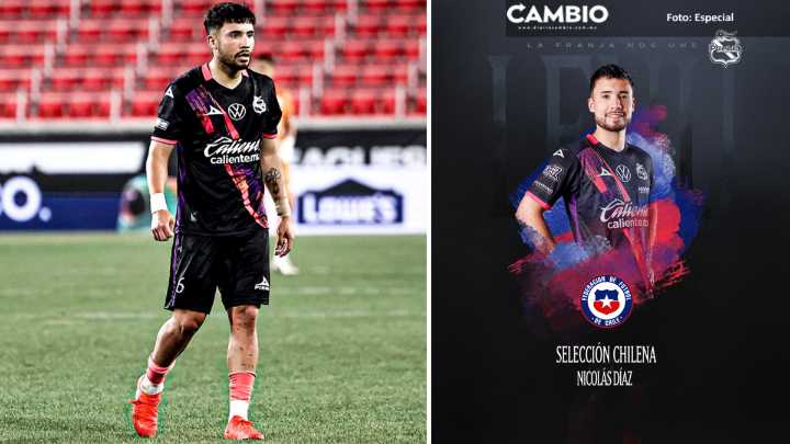 Con todo y el mal paso del Club Puebla, Convocan a Nico Díaz a la Selección de Chile vs Perú