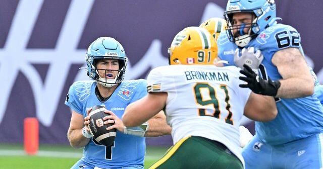 Quarterbacks Kelly, Arbuckle both absent from Argos practice