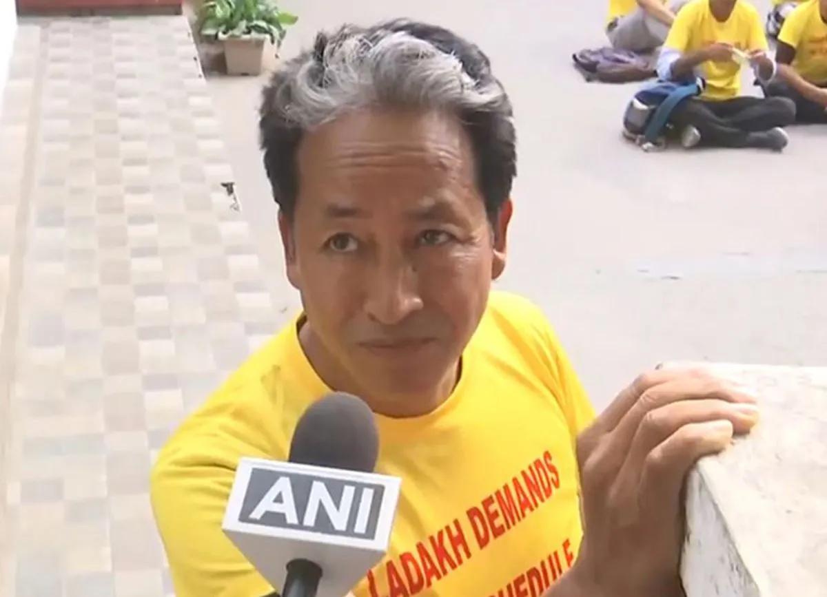 ‘Wangchuk supporter’ held outside Jodhpur jail