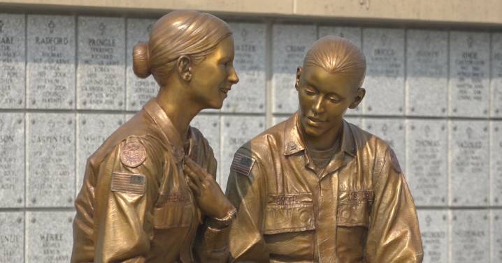 New statue at the Idaho State Veterans Cemetery honors the first Idaho woman to die in combat