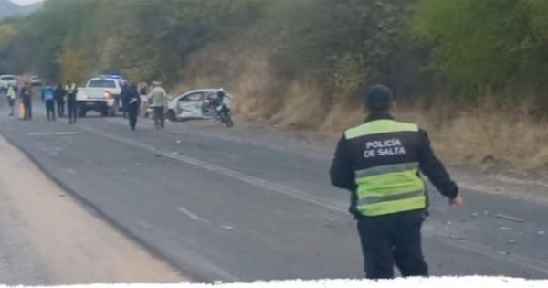 Accidente fatal en la Ruta 68: un micro chocó contra un auto y lo destruyó