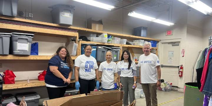 ‘IT TAKES A VILLAGE.’ Volunteers help local nonprofits for Day of Caring