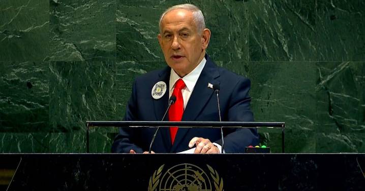 United Nations Israel: Benjamin Netanyahu gives address