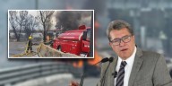 Ricardo Monreal plantea regular transporte de gas LP tras explosión de pipa en Puente de la Concordia