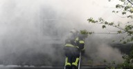 One person taken to hospital, cat dies in wake of house fire; first time Welland firefighters use drone