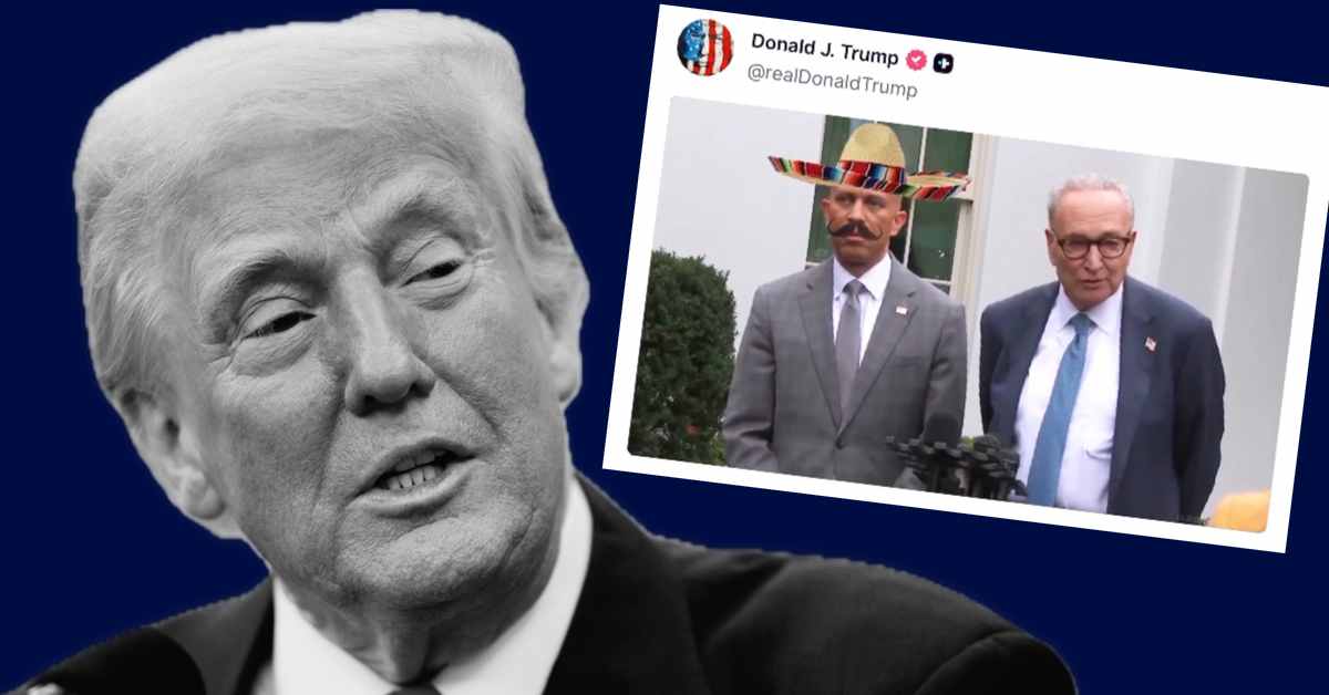 Trump Posts Racist AI Video of Democrats as Shutdown Talks Hang in Balance