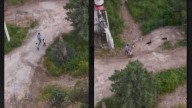 Difunden video del ataque de una jauría de perros sufrido por un papá y sus dos hijos en Creel