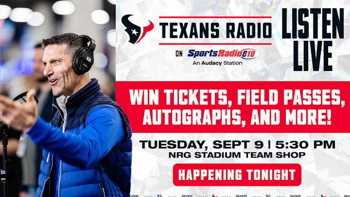 LIVE Texans Radio at the Texans Team Shop ft. EVP/GM Nick Caserio