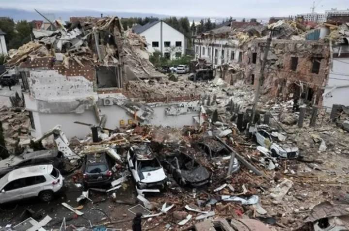 Bombardeo masivo ruso dejó cuatro muertos en Kiev