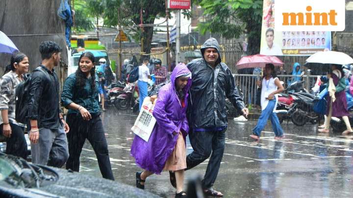 Mumbai weather live: City halts amid IMD red alert; high tide warning issued