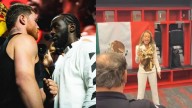 Fey sí canto el Himno de México, pero en el vestidor de Canelo Álvarez