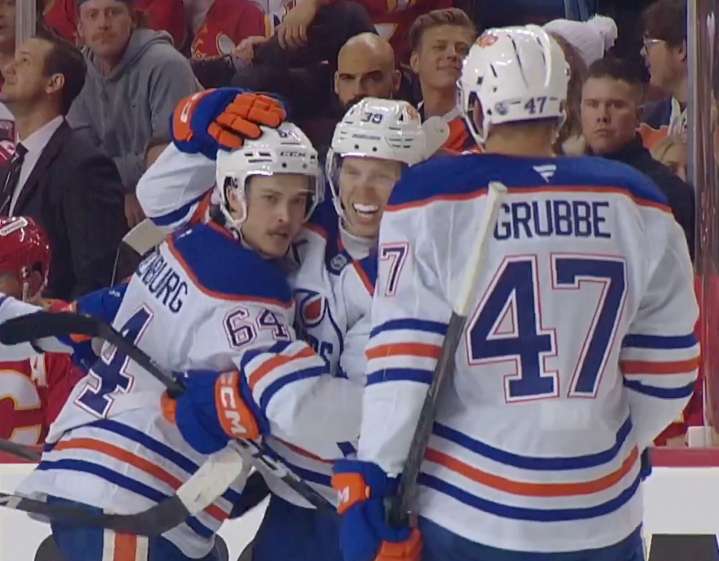 2 good things, 2 bad things, 2 numbers as Oilers beat Flames 3