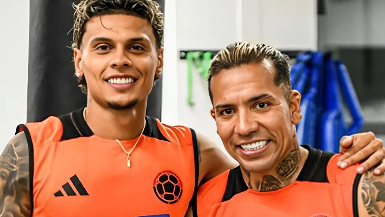 ‘Taponazo’ de Richard Ríos a Dayro Moreno en duelo de 'joyitas' antes de Colombia vs. Bolivia